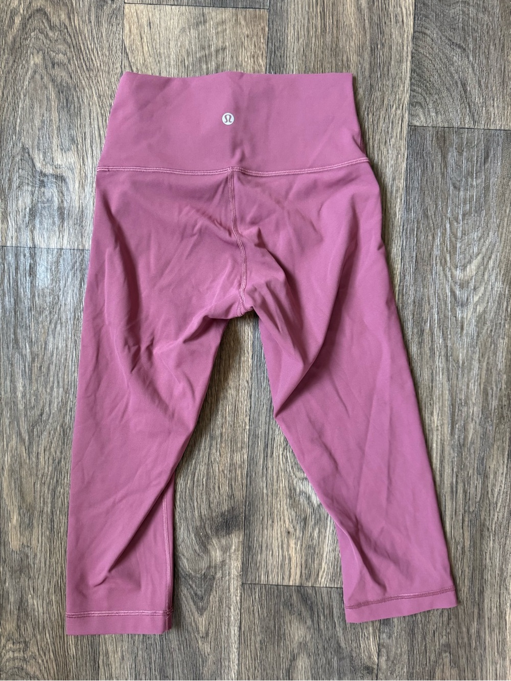 lululemon athletica Align High Rise Crop 17” Leggings pink 4 Women's Yoga